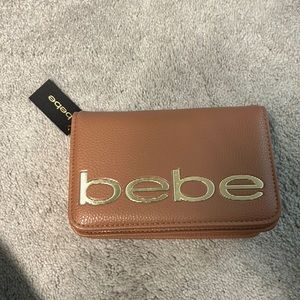 Fabiola stamped logo crossbody - Dusty Rose